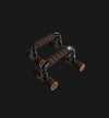 Jumper cable with weights